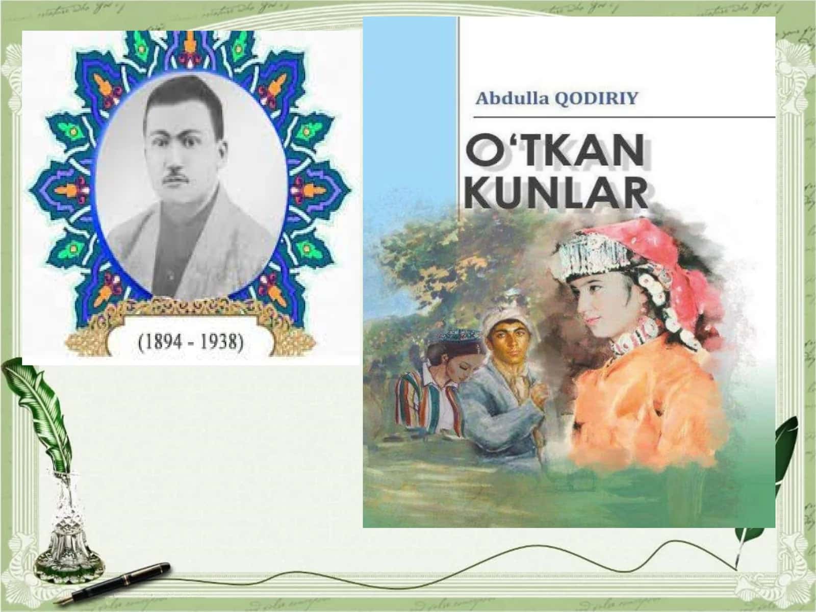 O'tkan kunlar Abdulla Qodiriy