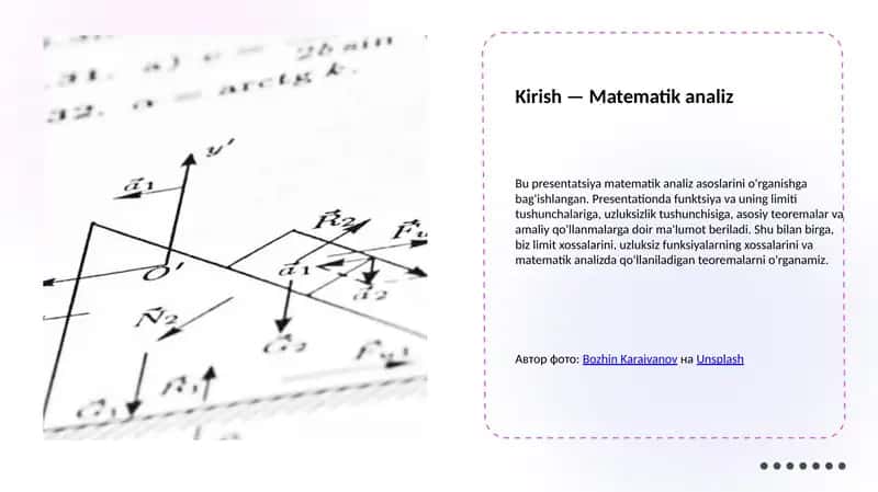 Matematik Analiz