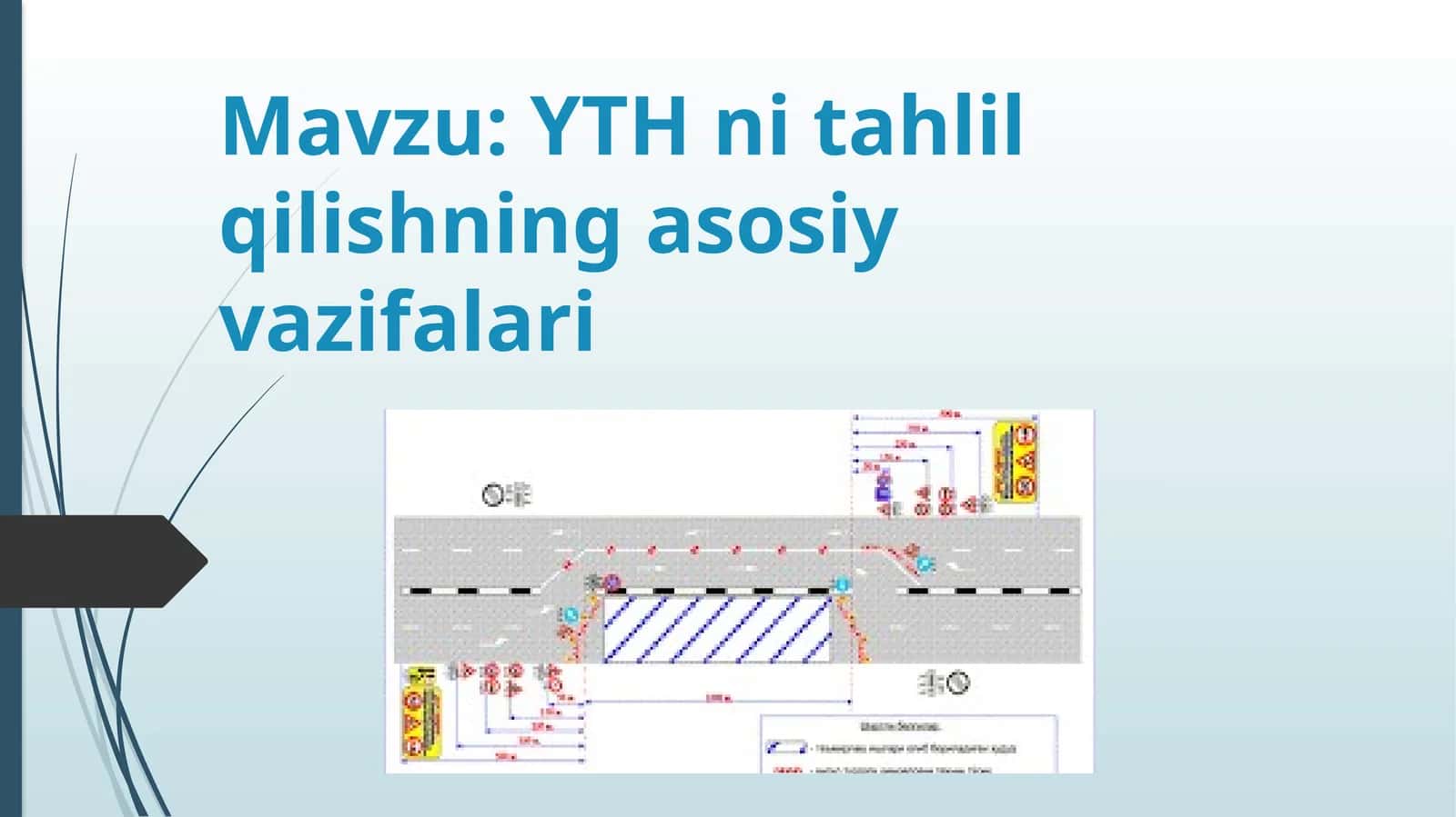 Yo‘l-transporthodisalari tahlili