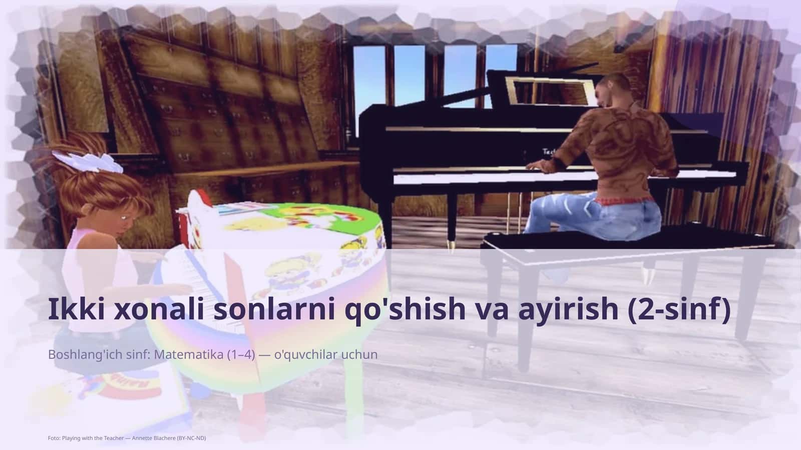 Ikki xonali sonlarni qo'shish va ayirish (2-sinf)