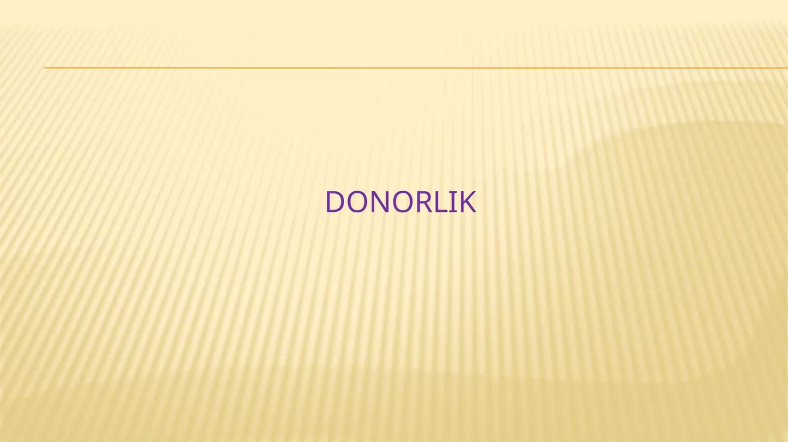 DONORLIK