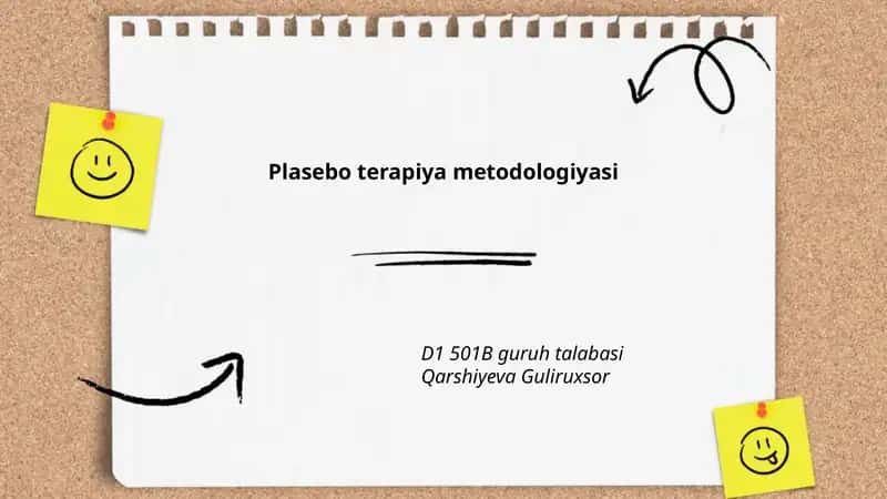 Plasebo terapiya metodologiyasi