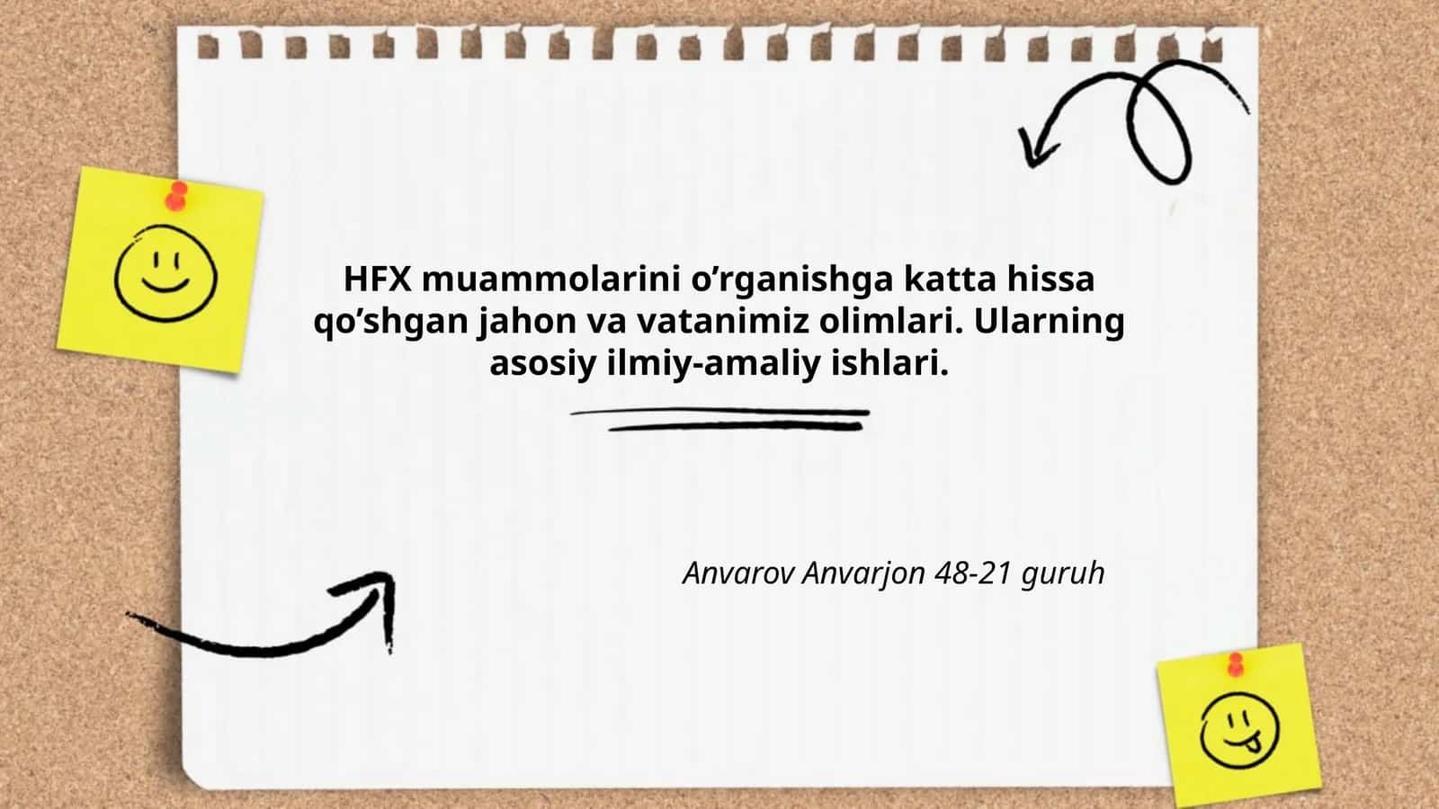 HFX muammolarini o’rganishga katta hissa qo’shgan jahon va vatanimiz olimlari