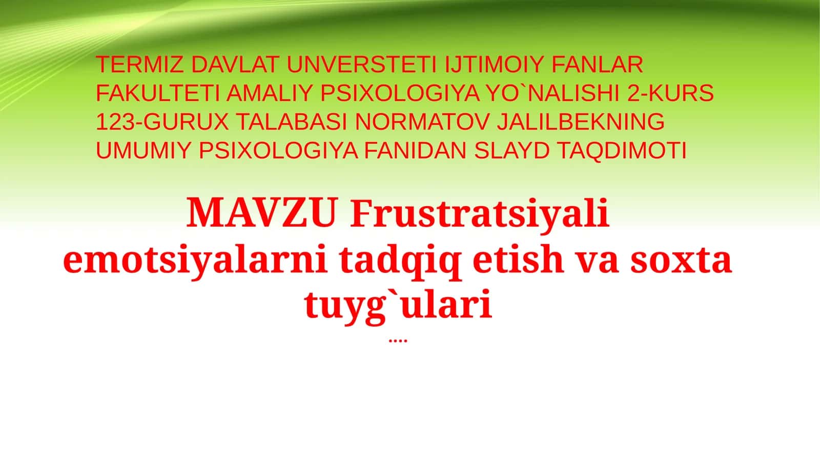 Simulyatsiya Metodologiyalari