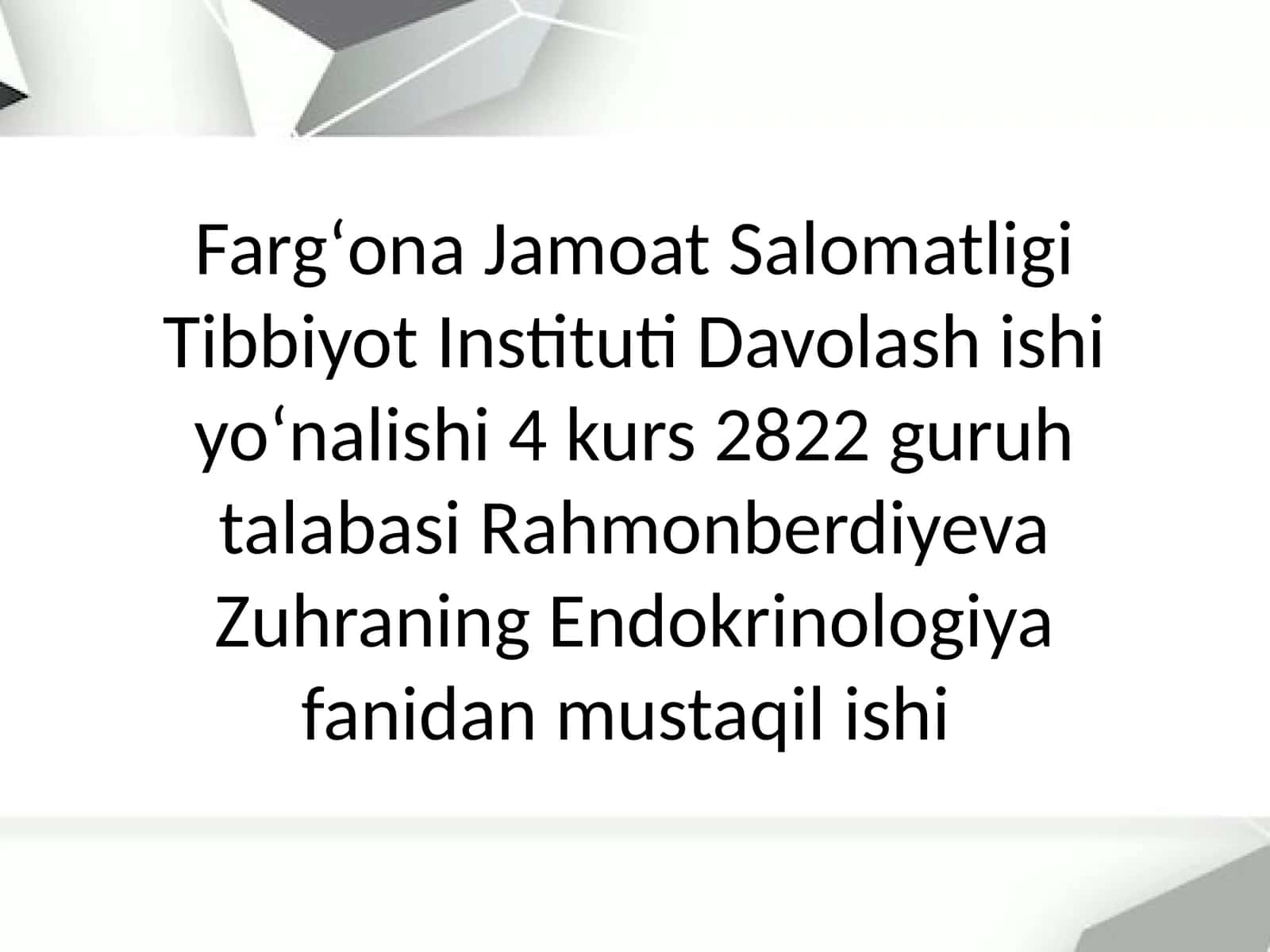 Addisonik kriz