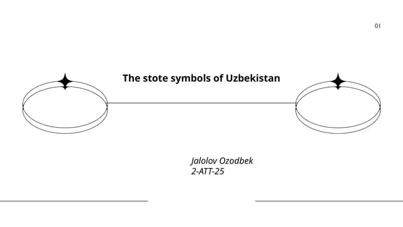 The state symbols of Uzbekistan