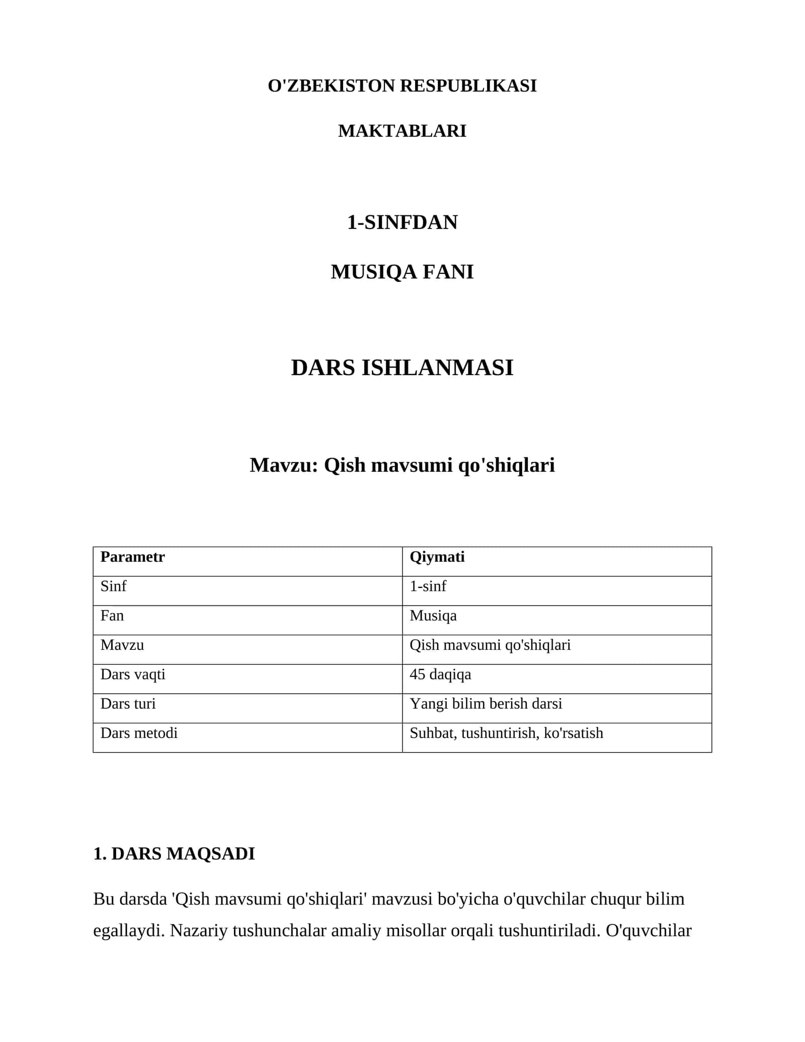 Qish mavsumi qo'shiqlari