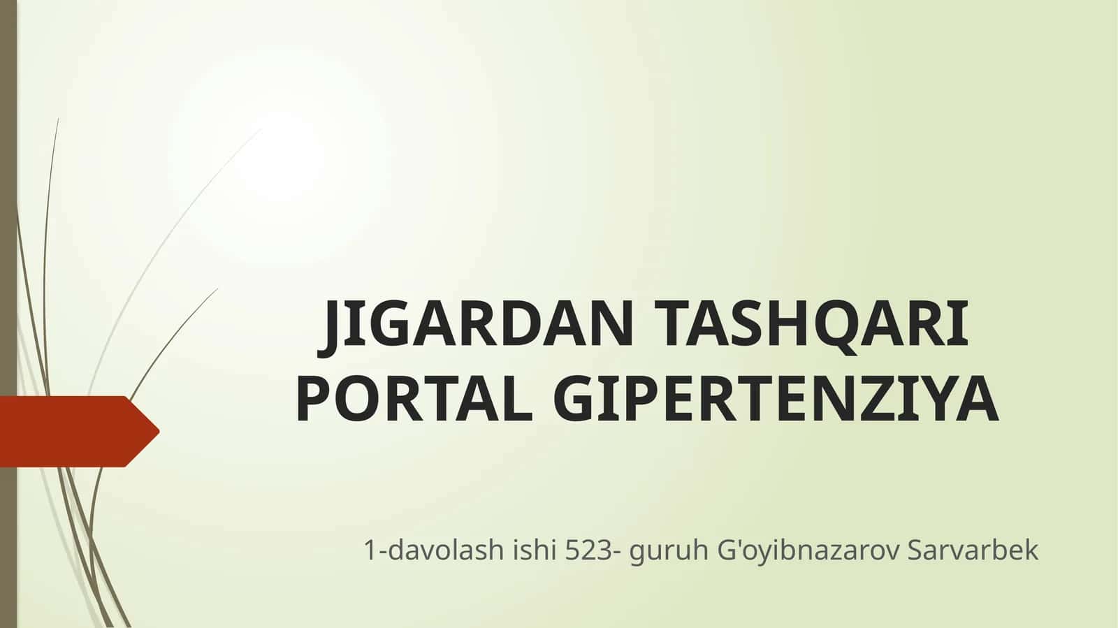 PORTAL GIPERTENZIYA