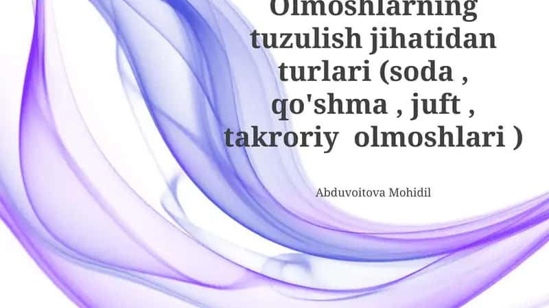 Murakkab olmoshlar