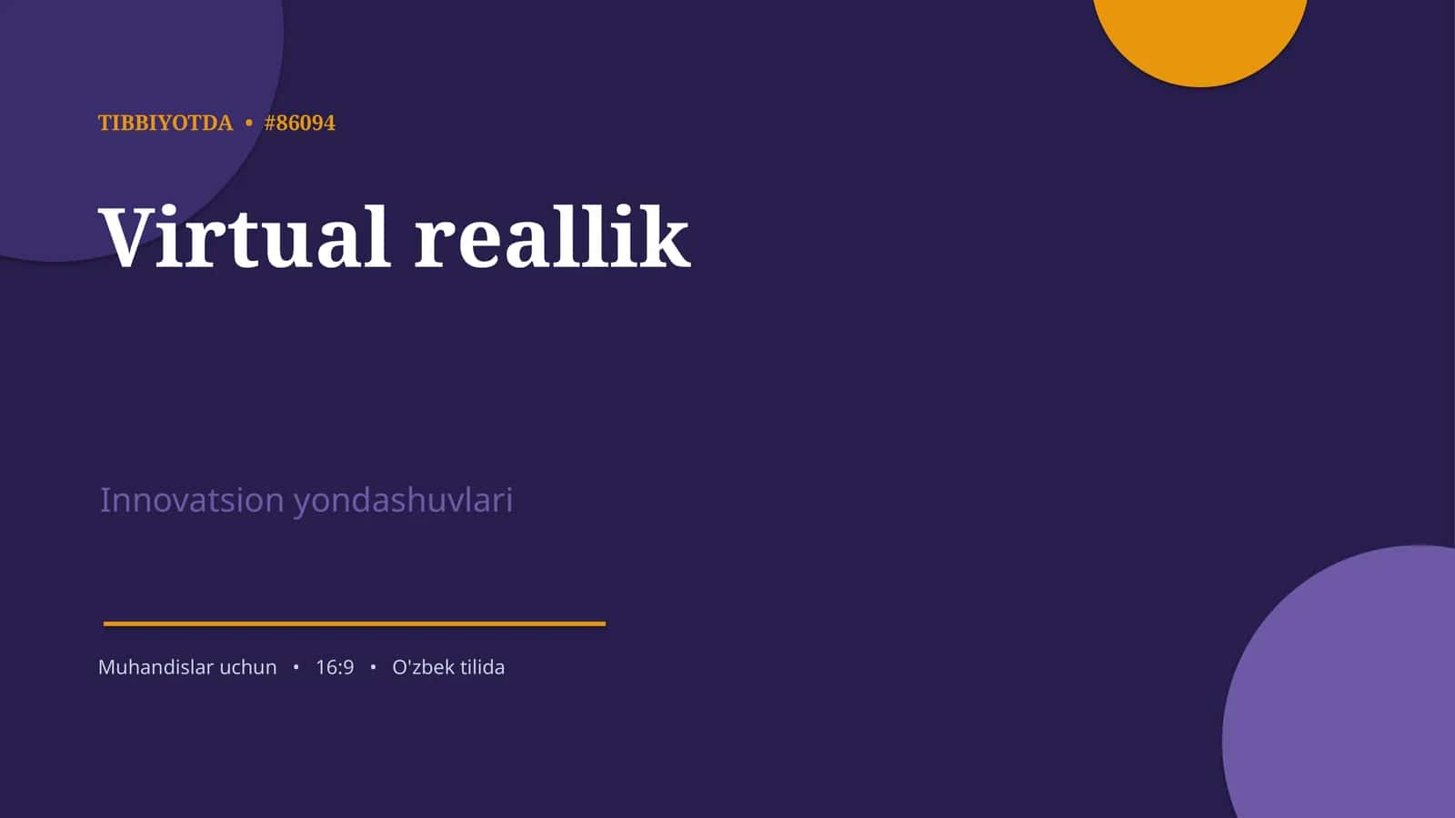 Virtual reallik