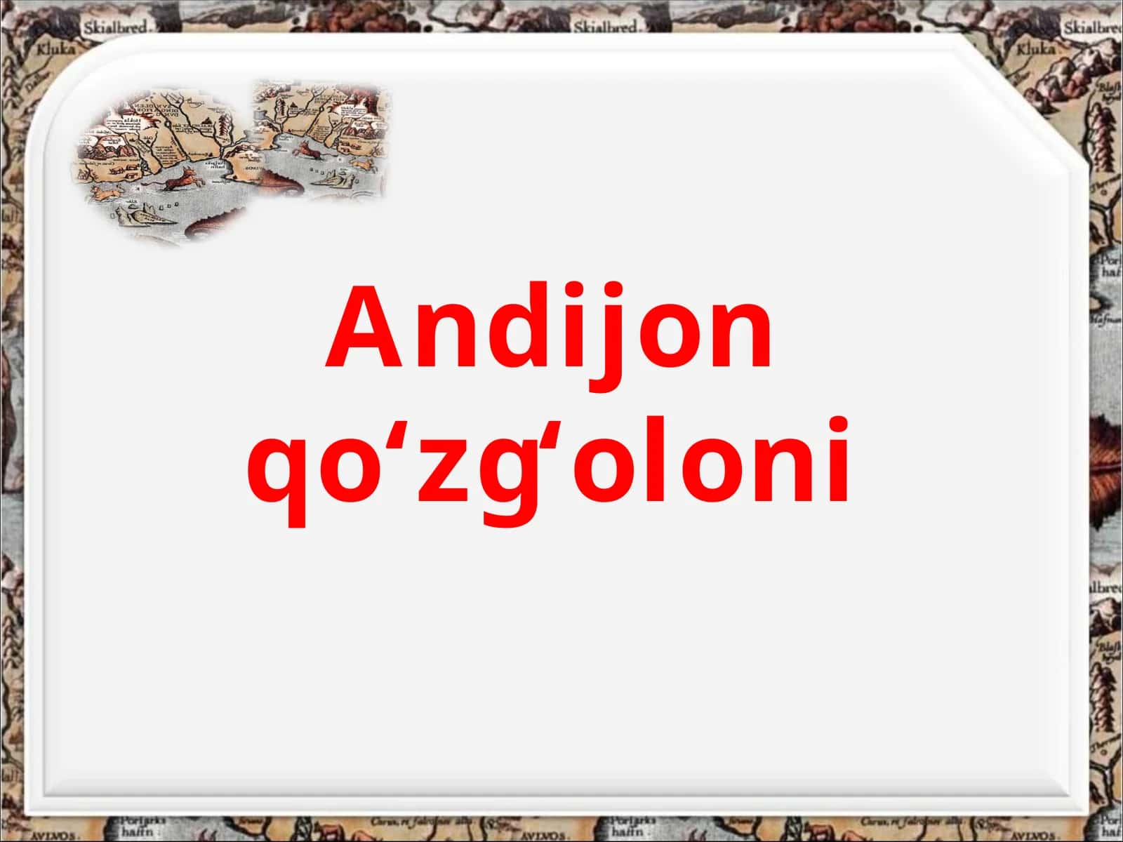 Andijon qo‘zg‘oloni