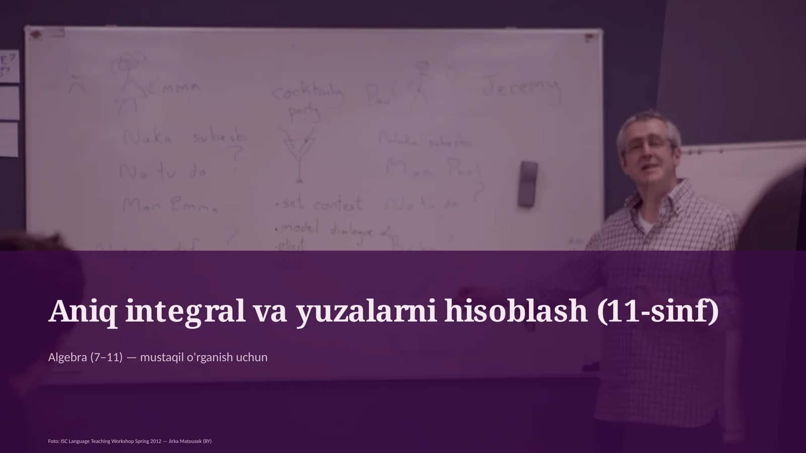 Aniq integral va yuzalarni hisoblash (11-sinf)
