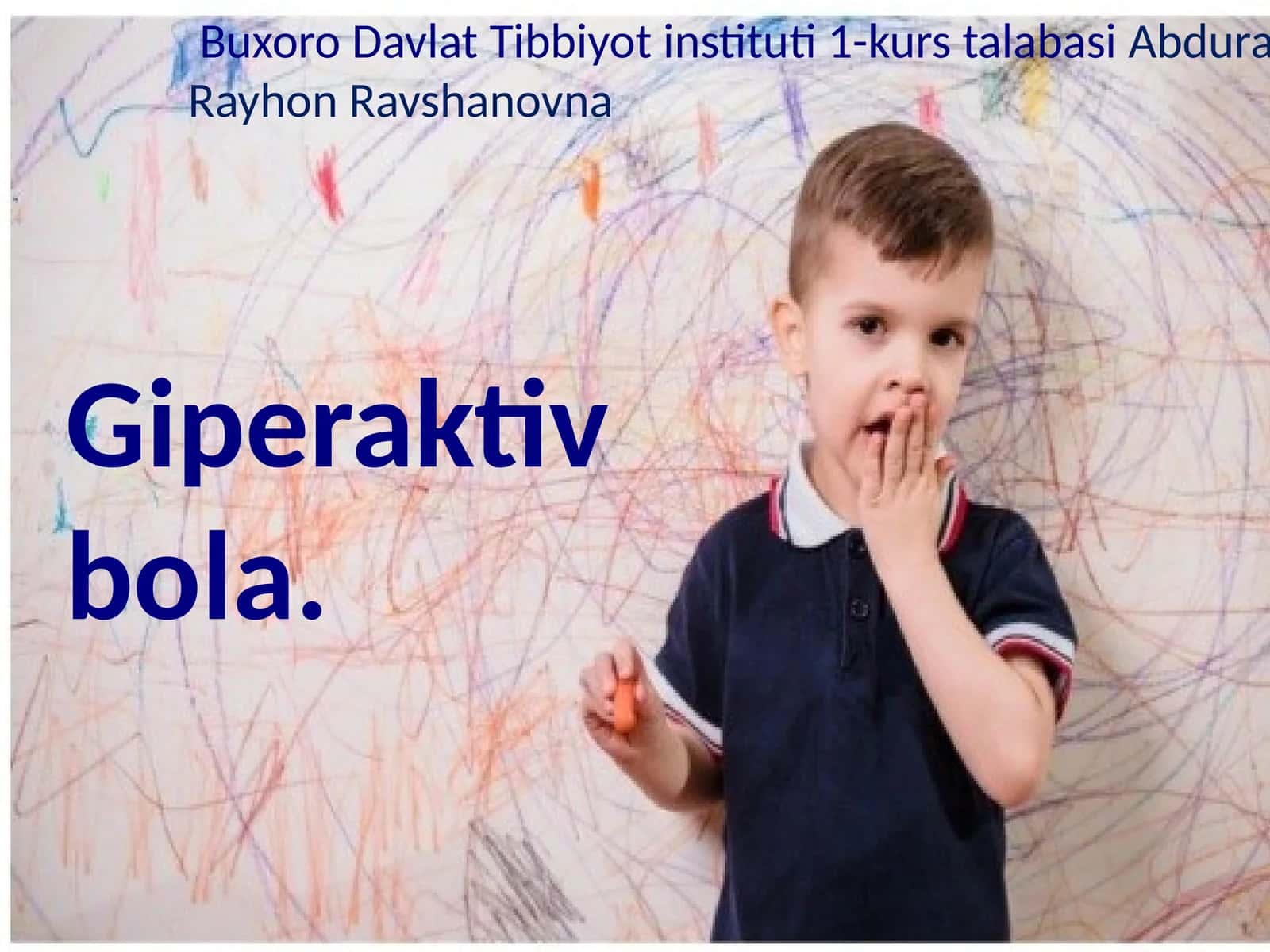 Giperaktiv sindrom