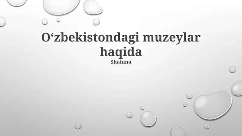 Alimjonov musiqa asboblari muzeyi
