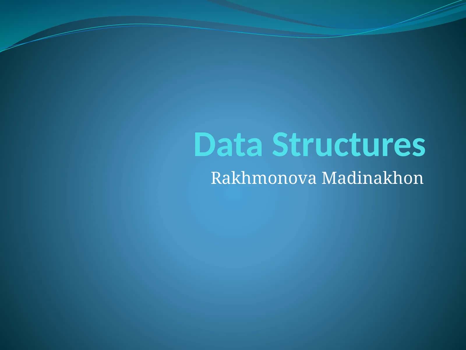 Data Structures