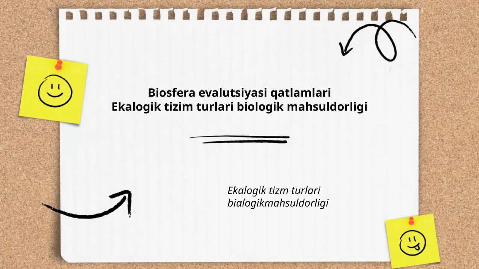 Biosfera evalutsiyasi qatlamlari
