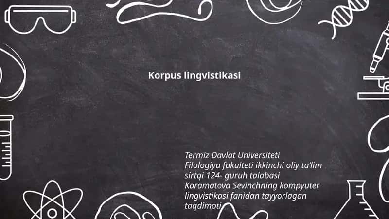 Korpus lingvistikasi