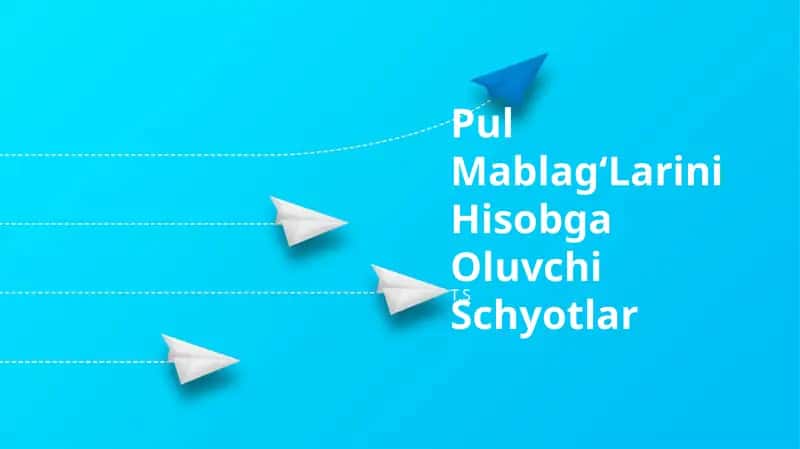 Naqd pul hisoblarining ahamiyati