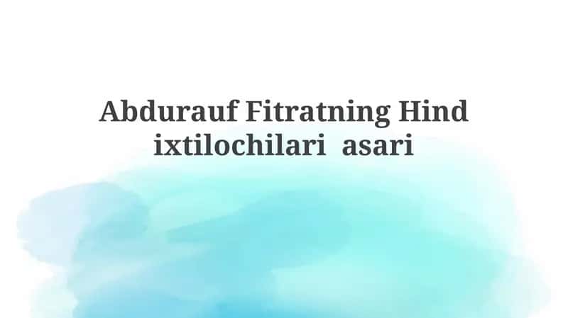Fitratning Hindixtilochilariasari
