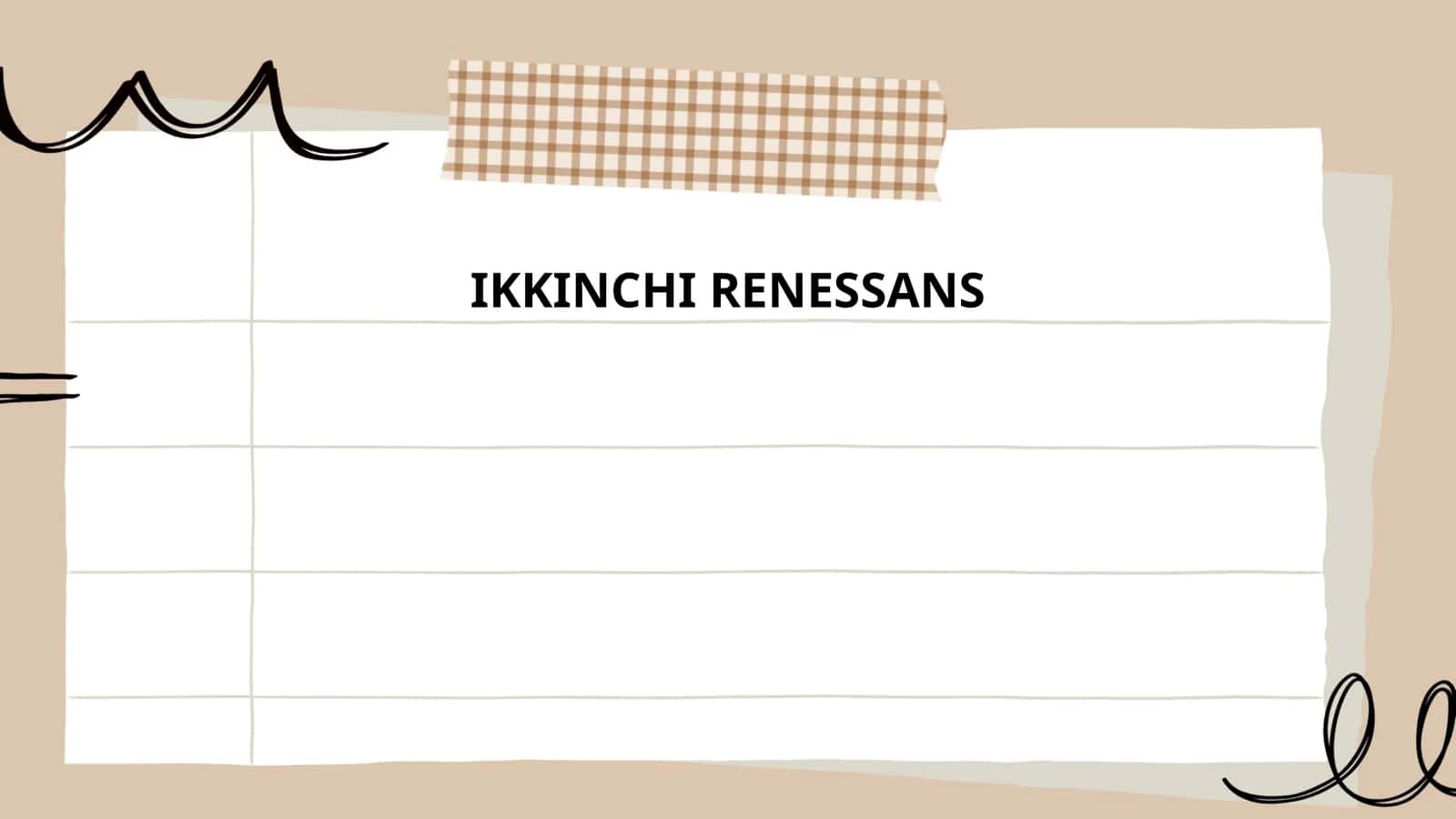 ИККИНЧИ РЕНЕССАНС