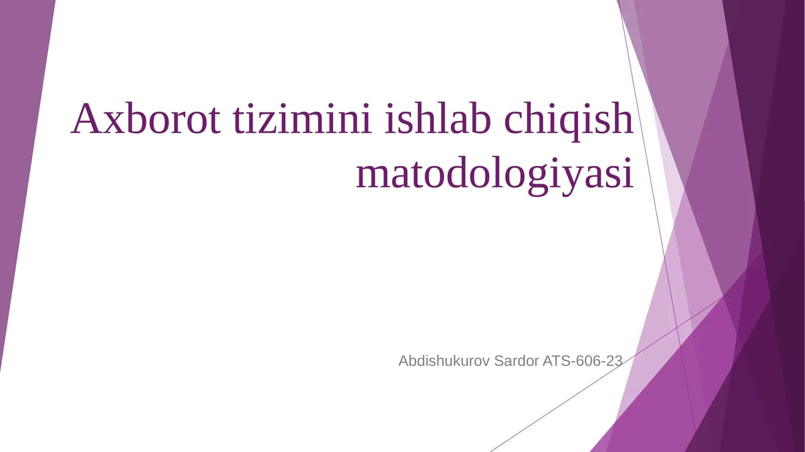 Bank Hisob Tizimi Nima?