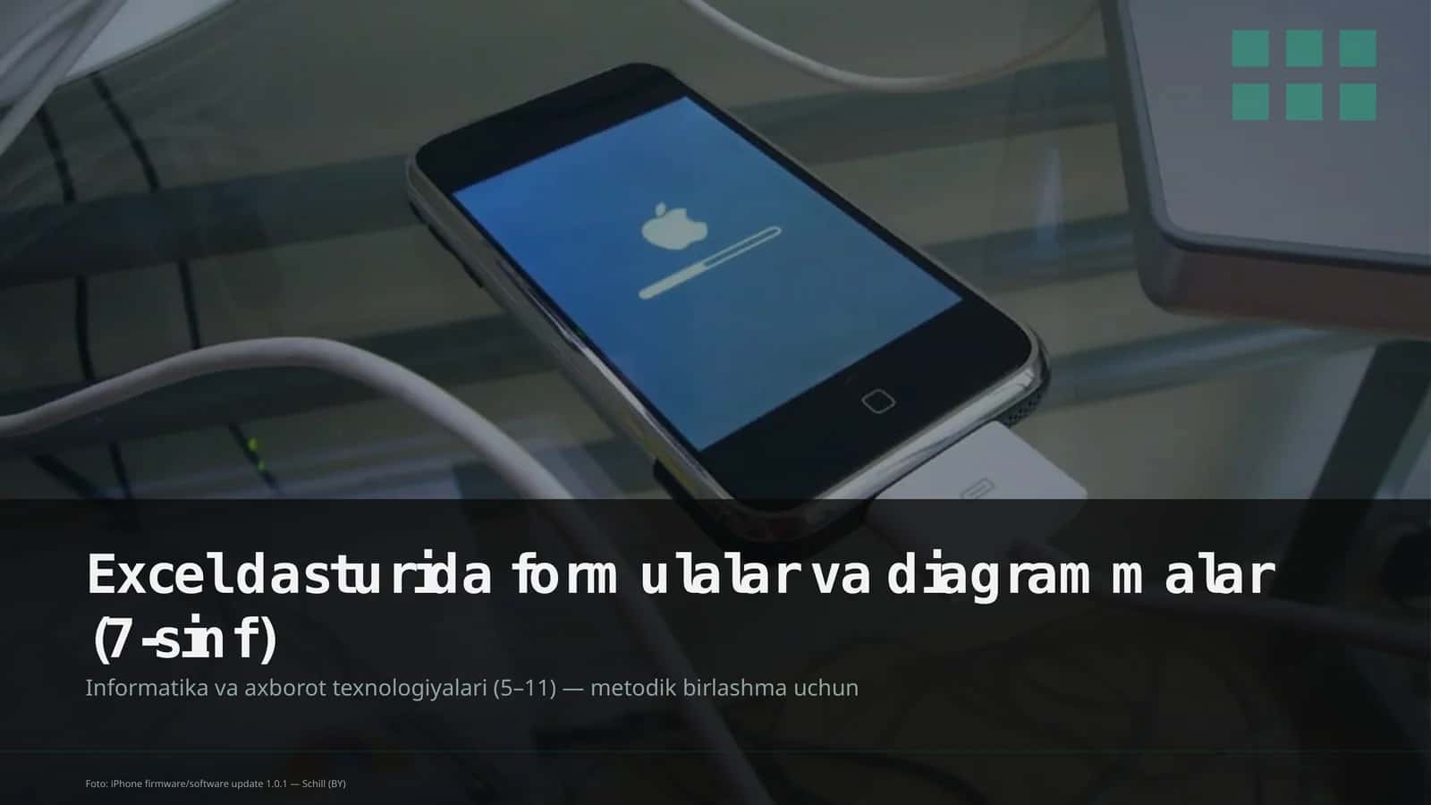 Informatika va axborot texnologiyalari (5–11) — metodik birlashma uchun