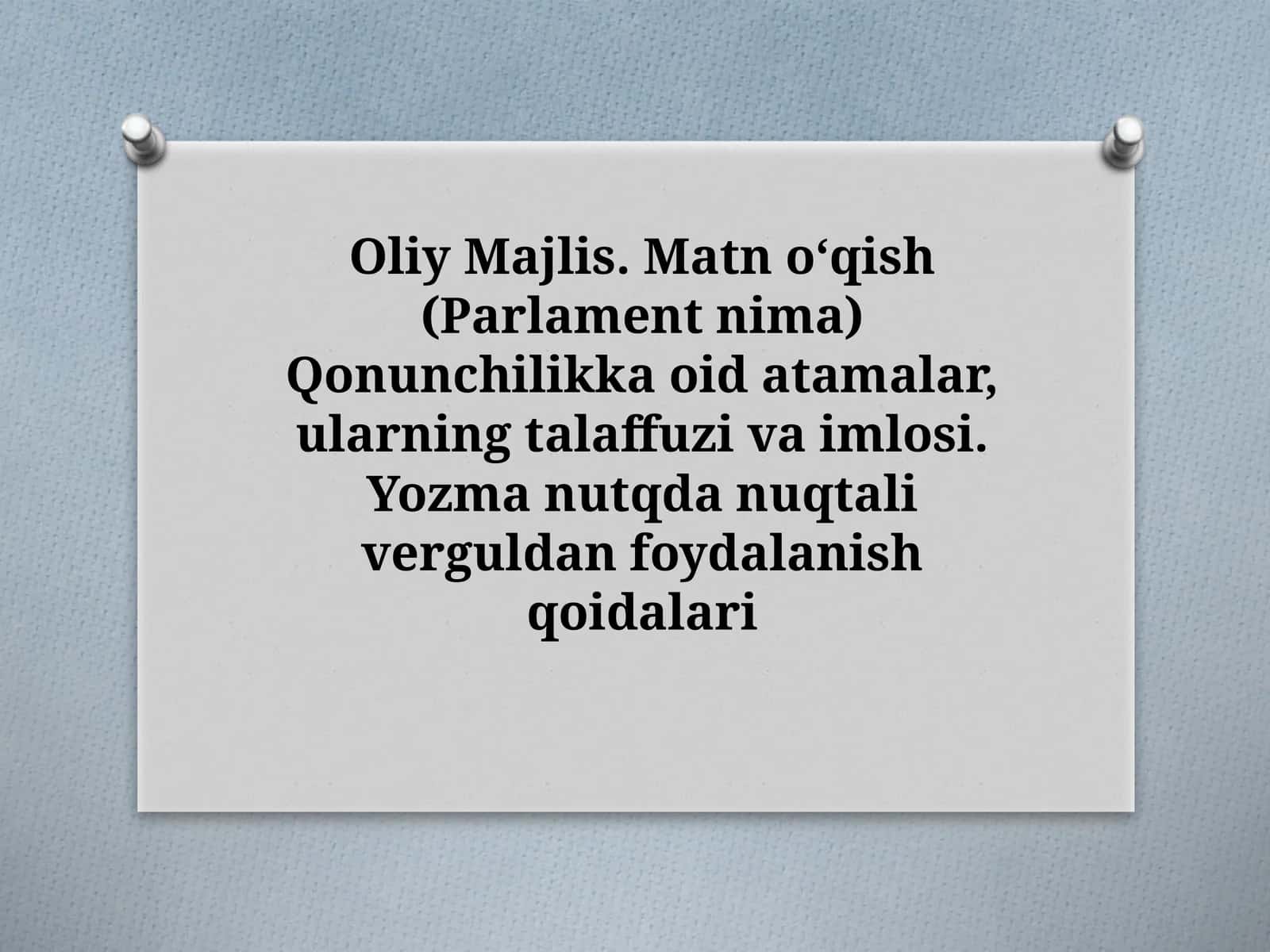 7-sinf O'lmas Umarbekov hayoti va ijodi