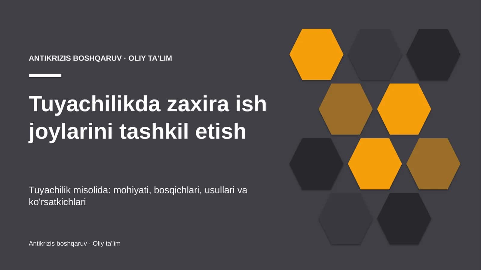 tuyachilikda zaxira ish joylarini tashkil etish 4276