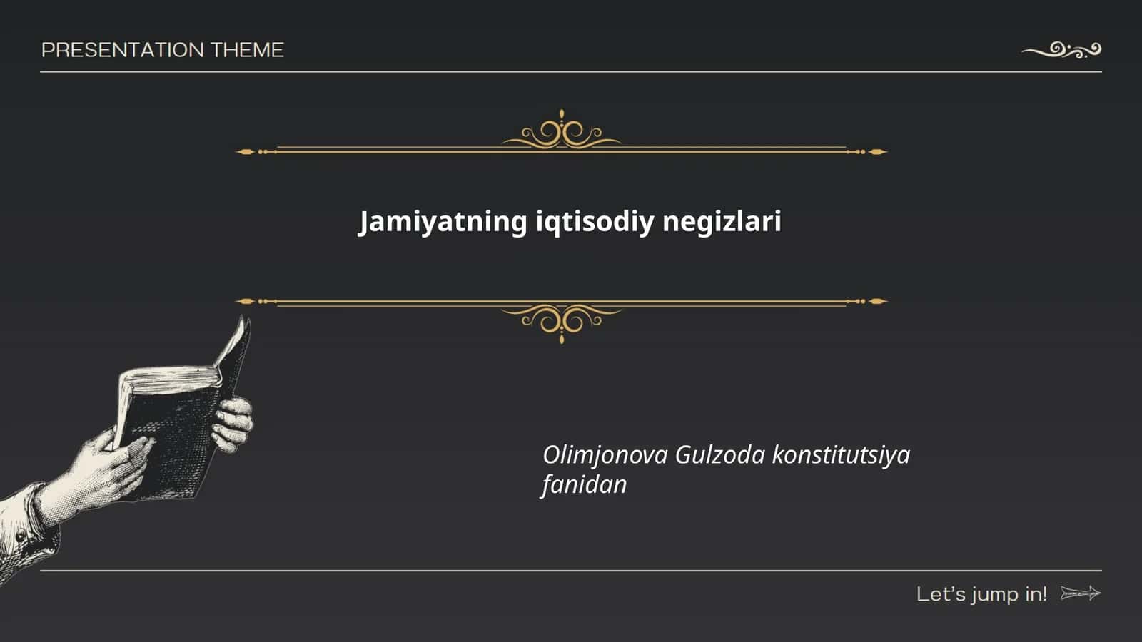 Iqtisodiy Tizimlar Nazariyasi