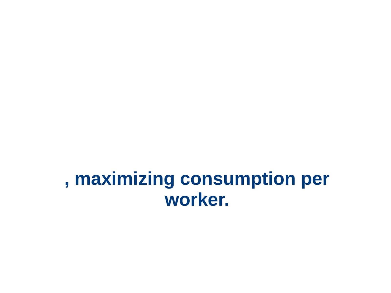 Solow growth model