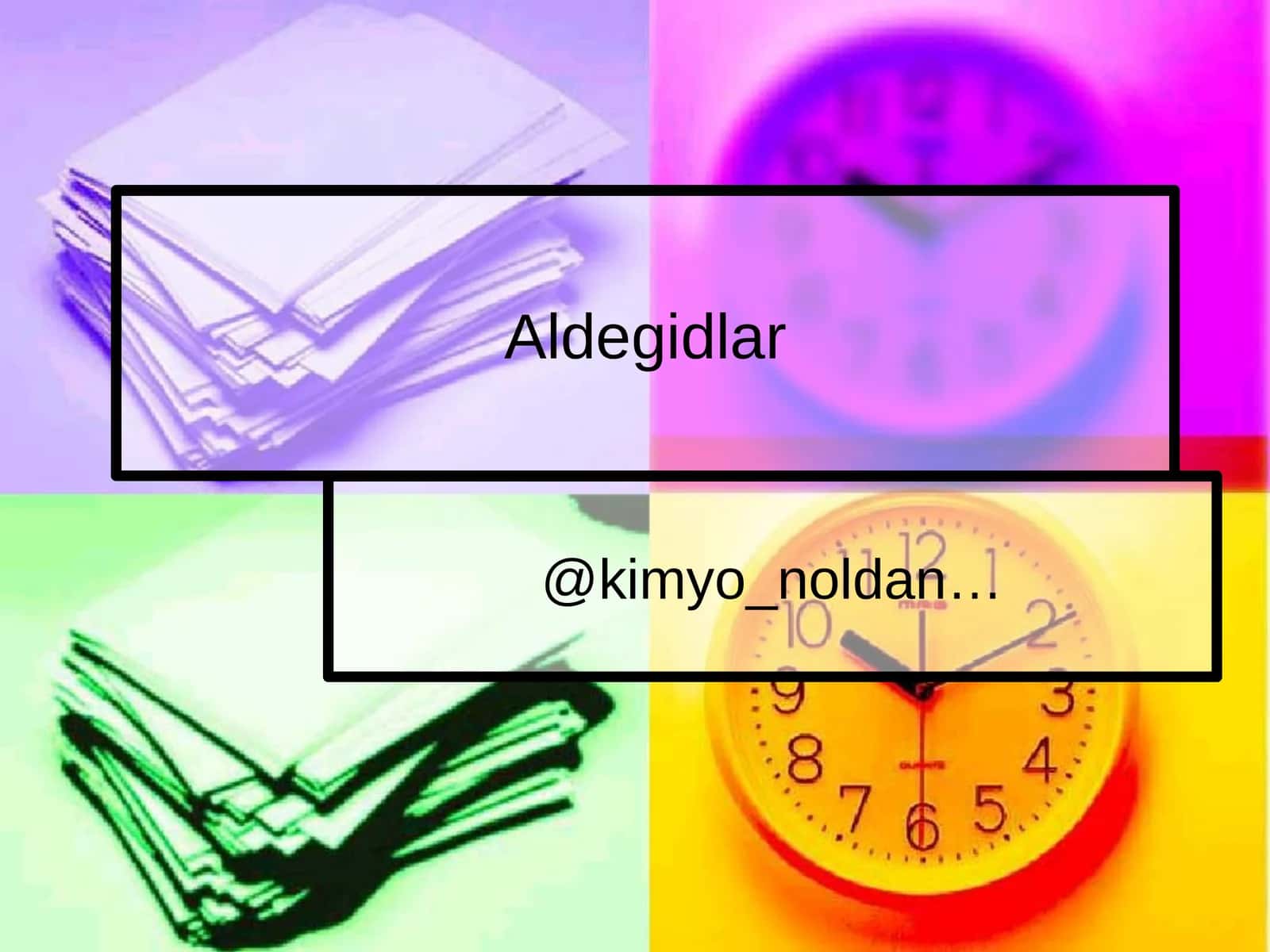 Aldegidlar