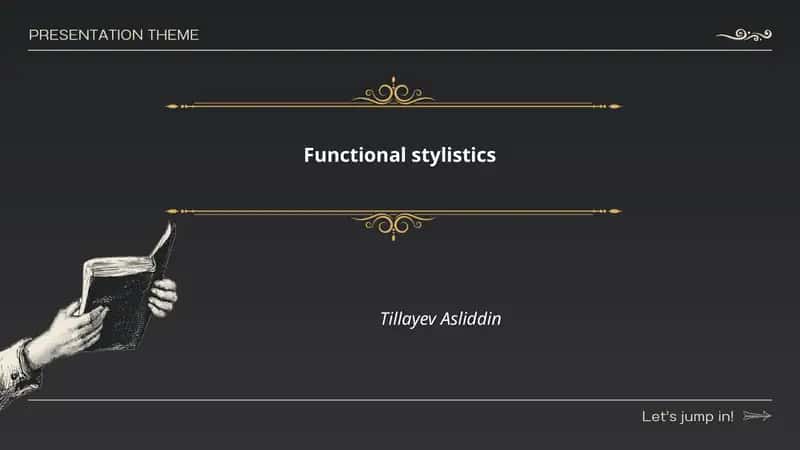 Functional stylistics