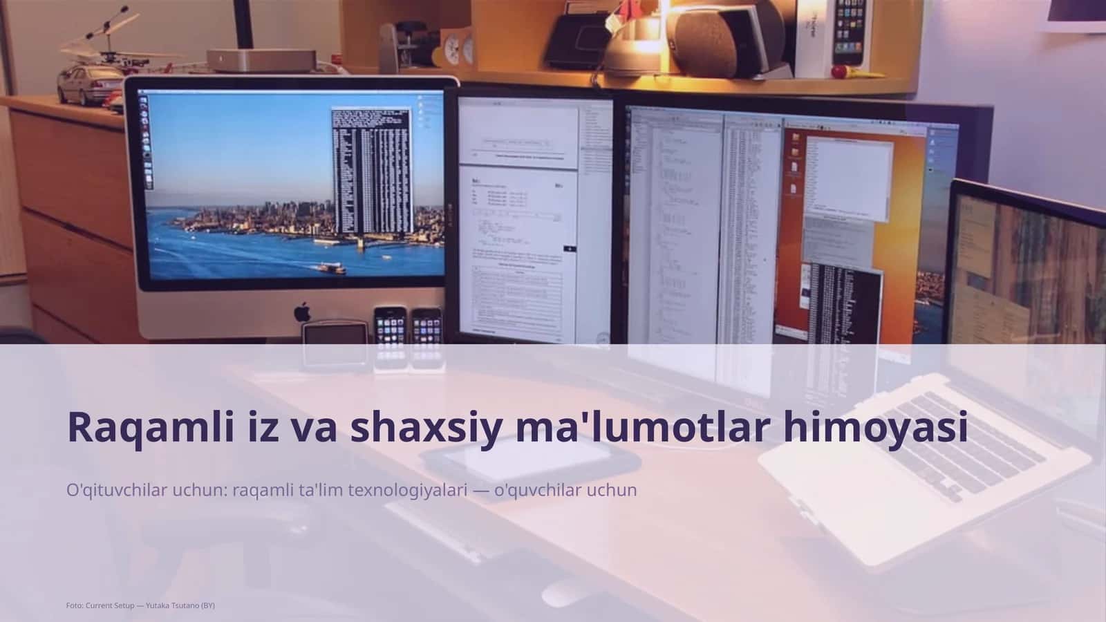 Raqamli iz va shaxsiy ma'lumotlar himoyasi