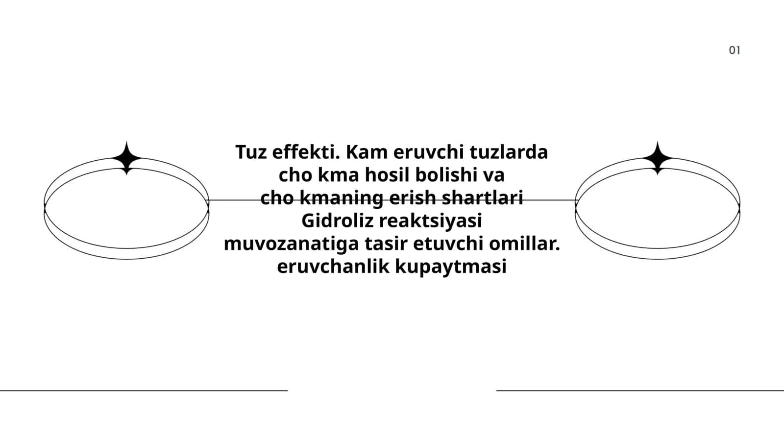 Tuz effekti. Kam eruvchi tuzlarda cho kma hosil bolishi va cho kmaning erish shartlari