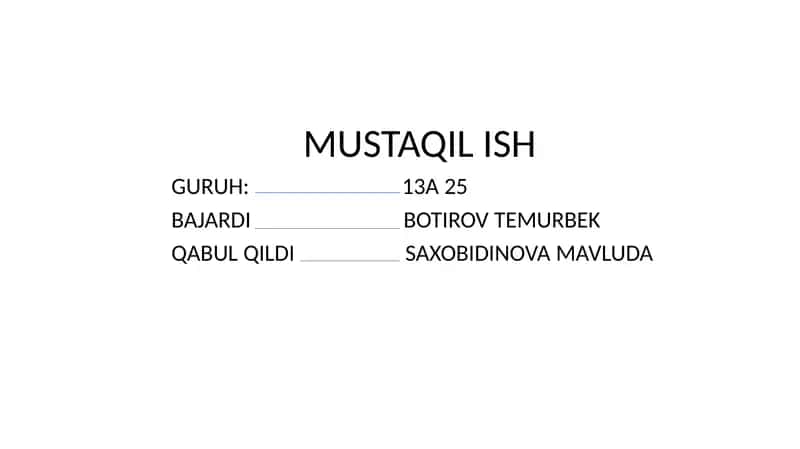 OMMAVIY AXBOROT VOSITALARINING FAOLIYATI
