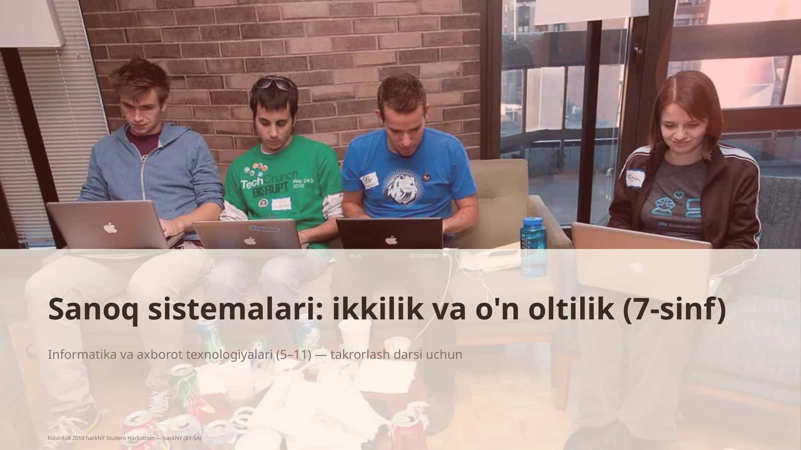 Informatika va axborot texnologiyalari (5–11)