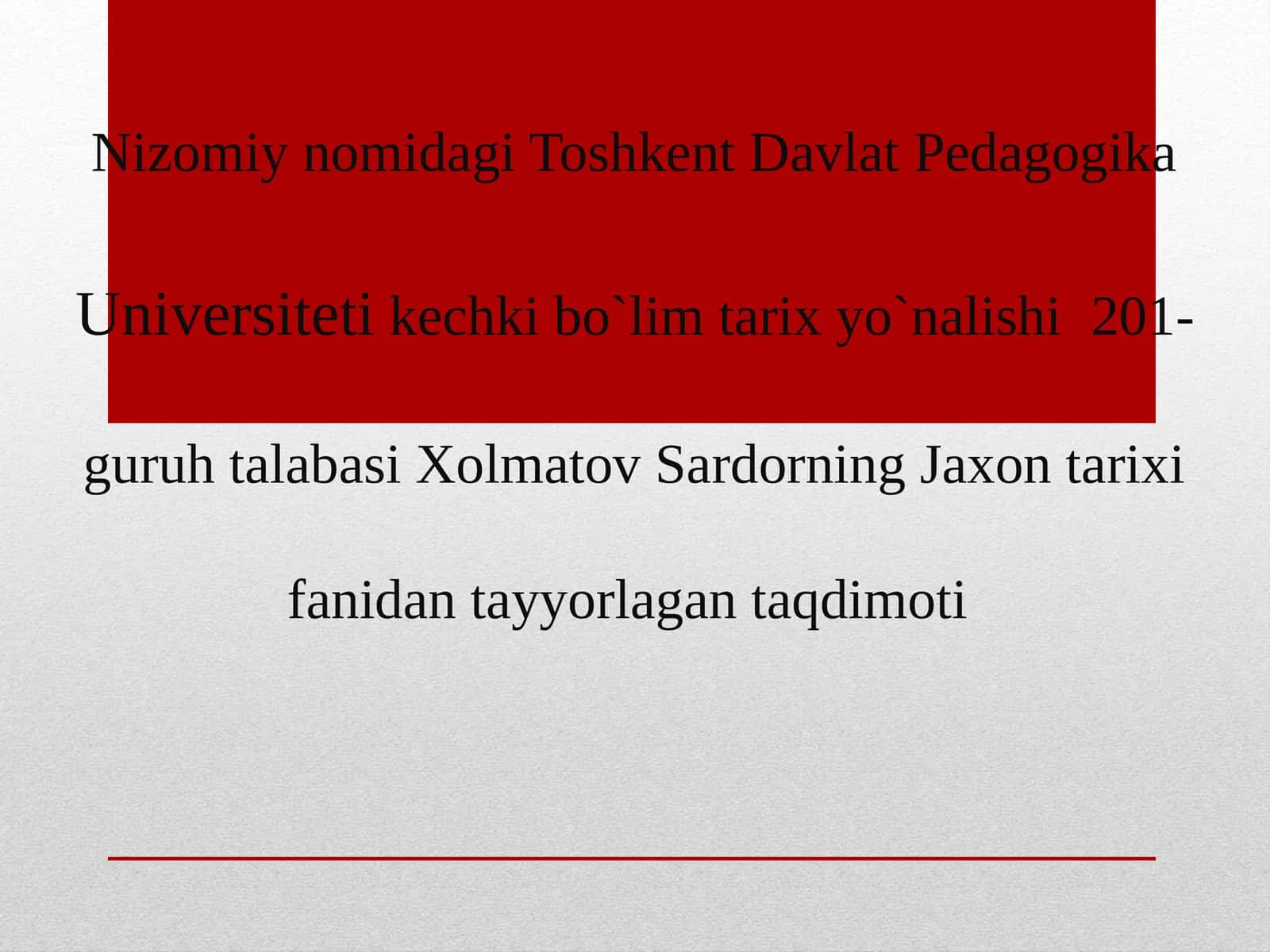 Arabxalifaligidamadaniyhayot