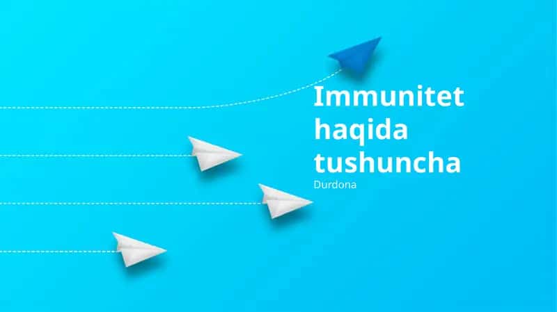 Immunitet haqida tushuncha
