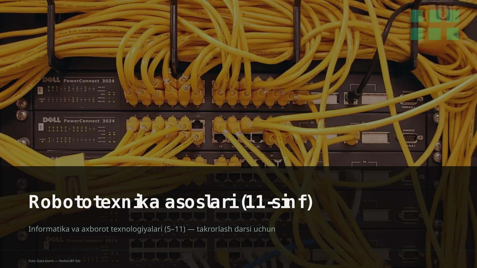 Robototexnika asoslari (11-sinf)