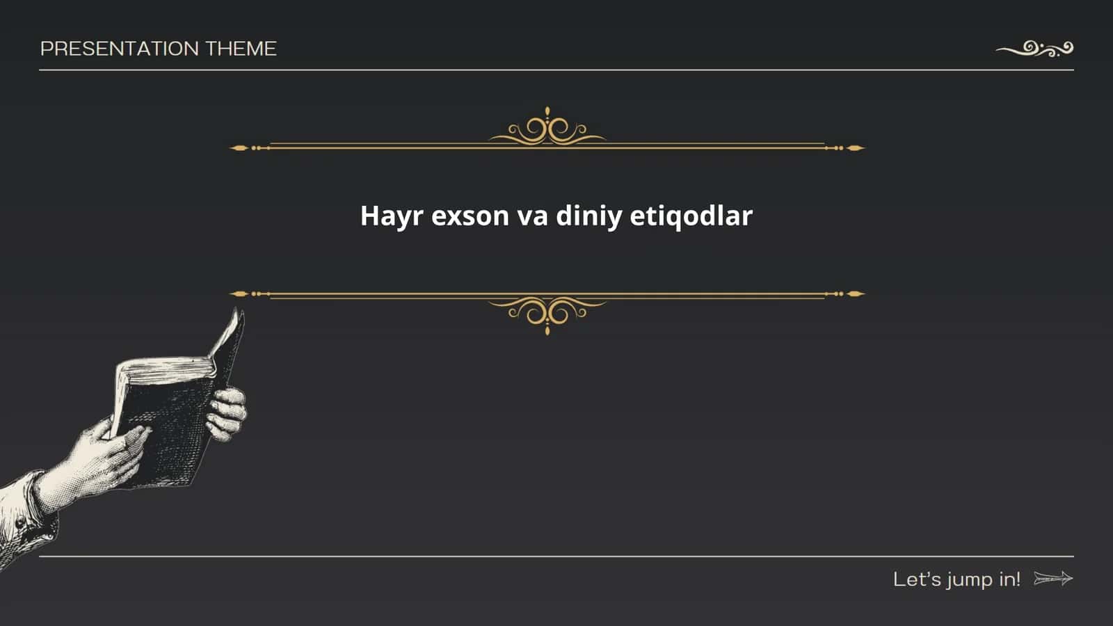 Hayr exson va diniy etiqodlar