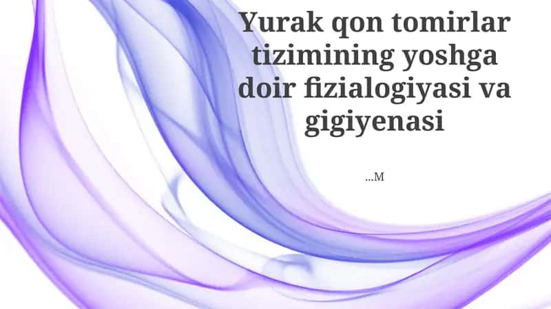 Yurak-qon tomir tizimi