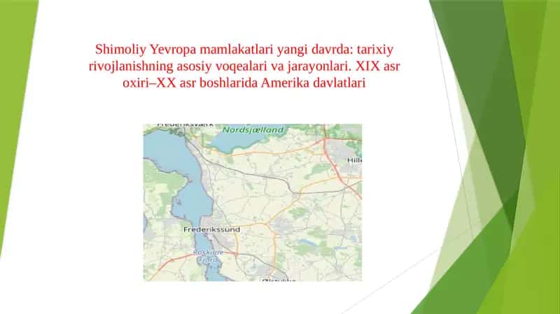 Shimoliy Yevropa mamlakatlari yangi davrda