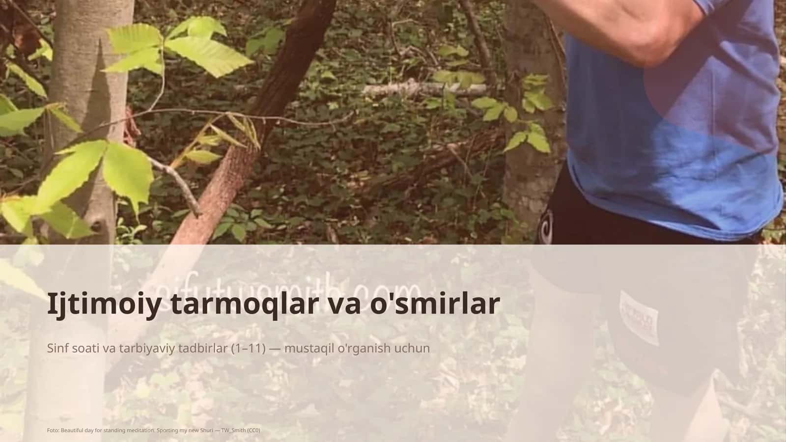 Ijtimoiy tarmoqlar va o'smirlar