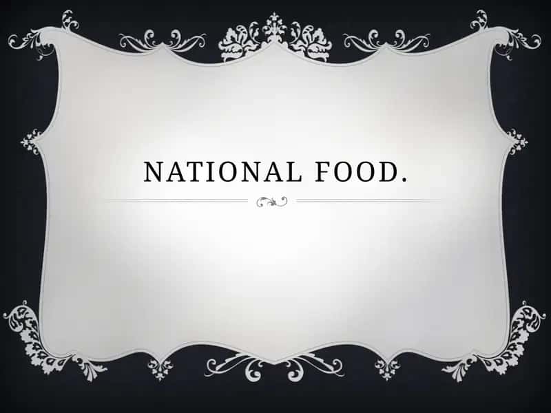 National food