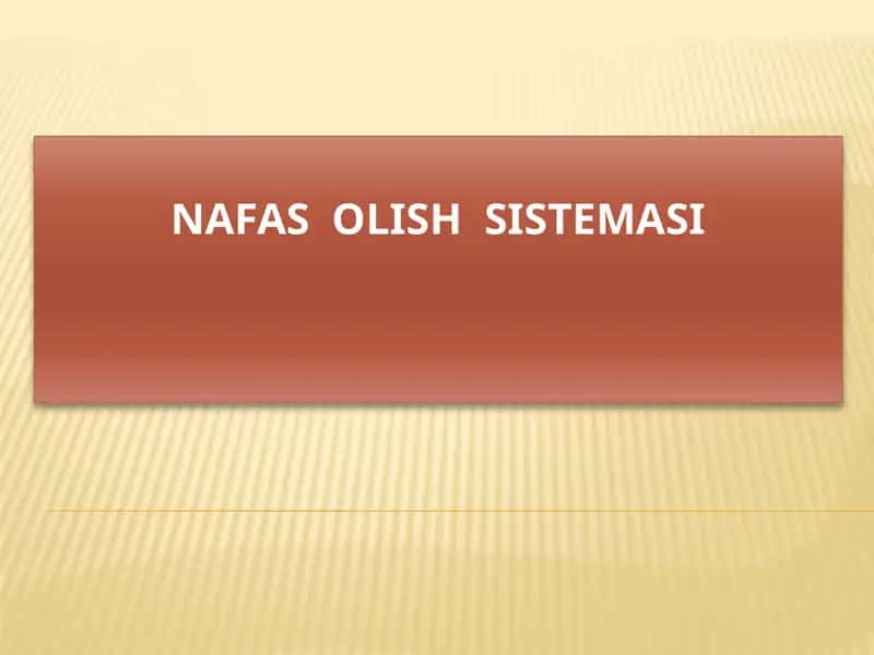 Nafas  olish  sistemasi