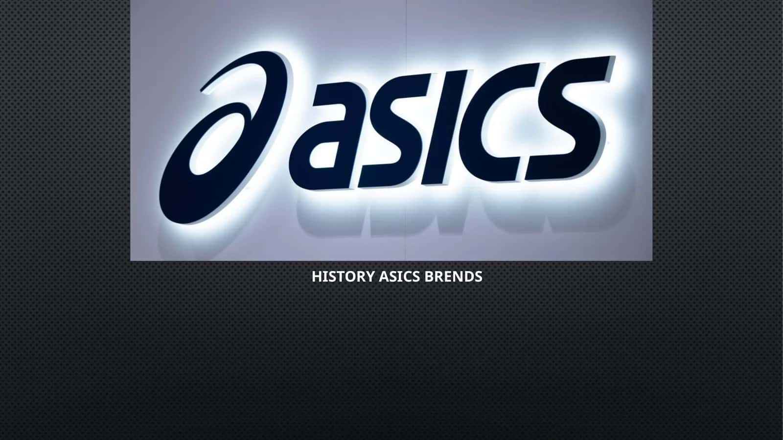 ASICS’ Founder Story and Brand History