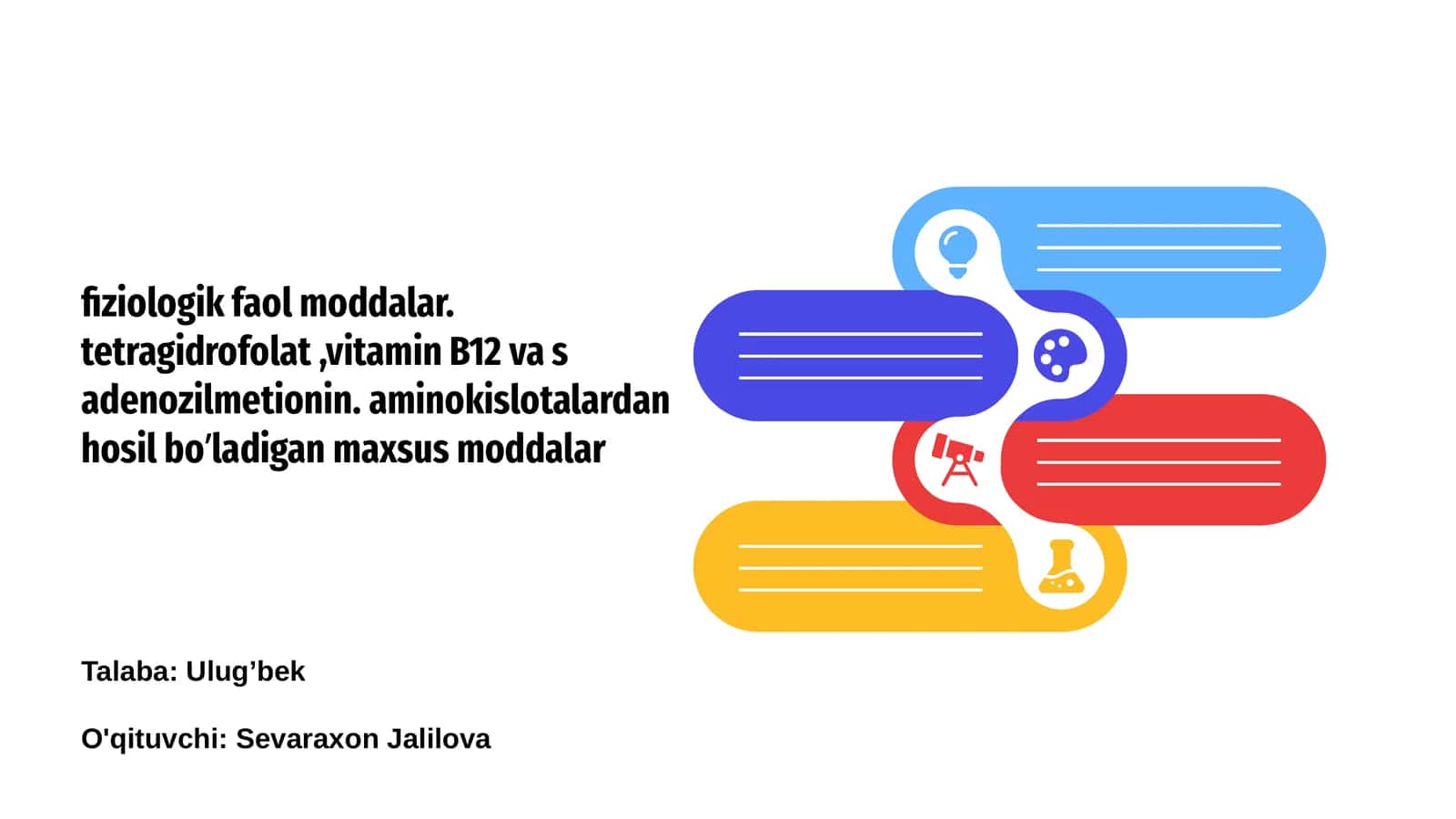 Fiziologik faol moddalar - umumiy tushuncha