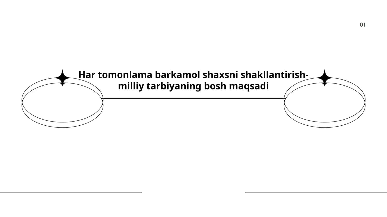 Har tomonlama barkamol shaxsni shakllantirish-milliy tarbiyaning bosh maqsadi