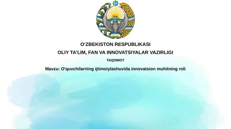 Innovatsion muhit va ijtimoiy moslashuv