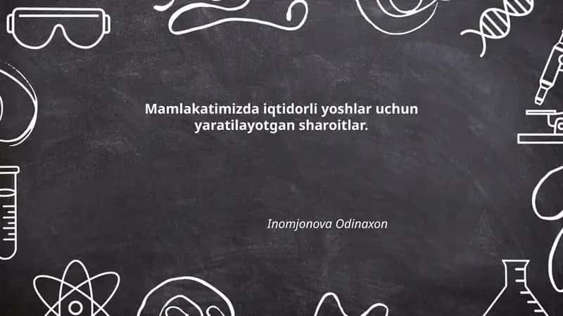 Iqtidorli yoshlarni aniqlash va monitoring tizimi